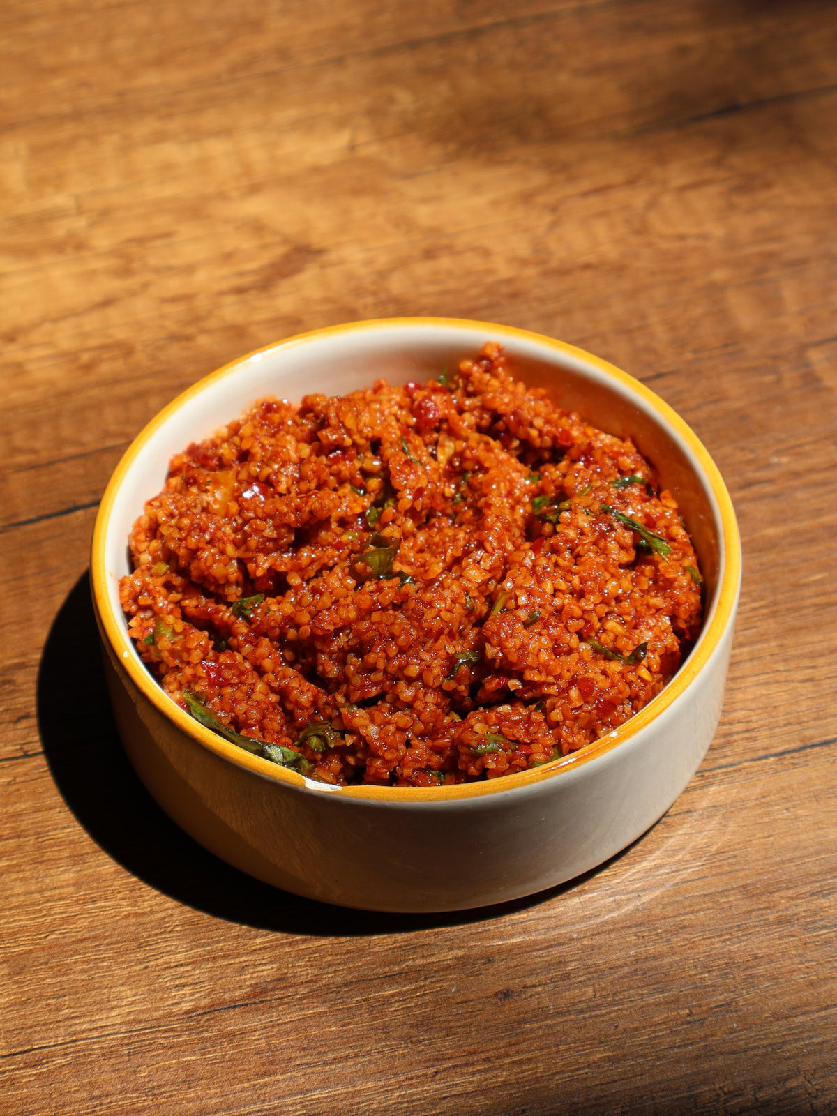 Kemun Hatay Kısırı 250 g - ince bulgur ve taze yeşillikler